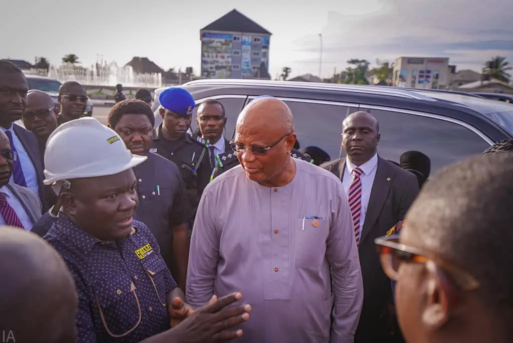 Governor Umo Eno Inspects Government Projects/Facilities Akwa Ibom